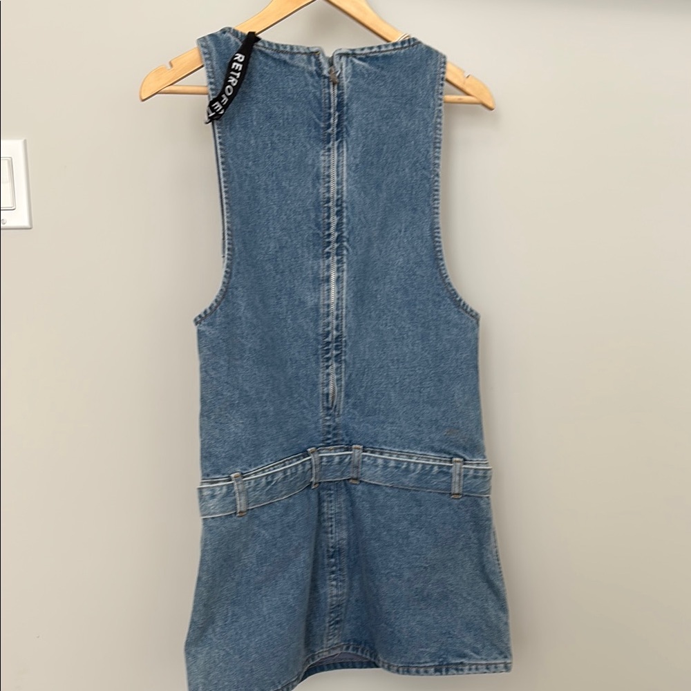 SER.O.YA. Blue Denim Mini Dress